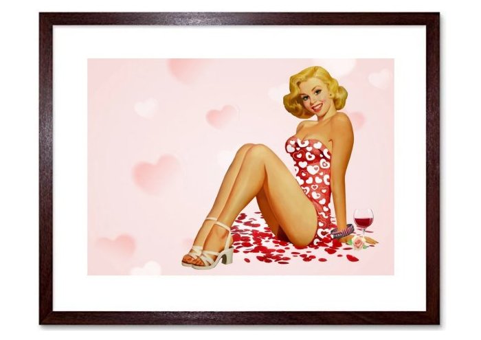 Retro Pin Up Girl 2